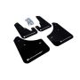 Rally Armor MF9-UR-BLK/WH Black Mud Flap/White Logo