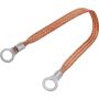ALLSTAR PERFORMANCE ALL76330-12 Copper Ground Strap 12in w/ 3/8in Ring Terminals