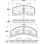 Stoptech 308.02150 Street Brake Pads
