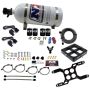 Nitrous Express 66047-10 DOMINATOR DUAL STAGE BILLET CROSSBAR, (50-300 & 100-500HP) WITH 10LB BOTTLE.