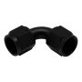 DeatschWerks 6-02-0216-B 8AN Flare Female Swivel 90-Degree to 8AN Flare Female Swivel - Anodized Matte Black
