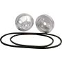 ALLSTAR PERFORMANCE ALL31082 1:1 Pulley Kit Head Mount PS