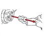 SPECIALTY PRODUCTS COMPANY 499-2 CENTER ROD ASSEMBLY