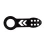 NRG Universal Front Tow Hook - Black