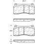 StopTech Performance 88-92 Ferrari F40 / 94-97 F50 Front & Rear Brake Pads