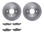 Dynamic Friction 6502-55029 Rotor Kit