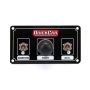 QUICKCAR RACING PRODUCTS QRP50-820 Ignition Panel Black w/ Weatherproof Switches