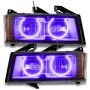 Oracle Lighting 8902-007 SMD Pre-Assembled Headlights, UV/Purple