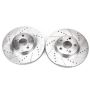 PowerStop JBR1311XPR PowerStop Evolution Performance Drilled, Slotted & Plated Brake Rotor Pair