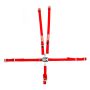 5pt Harness Set Jr LL Red
