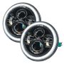 Oracle Lighting 5769-123 ORACLE Lighting 2007-2018 Jeep Wrangler JK Switchback LED Halo Headlights
