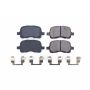 PowerStop 17-741 PowerStop - Z17 Low-Dust Ceramic Brake Pads with Hardware