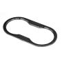 Rugged Ridge Billet Alum Cup Holder Bezel Black 07-10 Jeep Wrangler