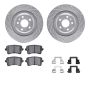 Dynamic Friction 7612-73056 Rotor Kit