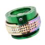 NRG Quick Release Kit - Pyramid Edition - Green Body / Neochrome Pyramid Ring