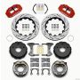 Wilwood 140-13731-DR Narrow Superlite 4R Rear P-Brk Kit 14.00in Drill Red Big Ford 2.00in Off Bronco 5 x 5.50