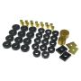 Prothane 55-57 Chevy Full Sedan Body Mount - Black