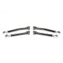 Fabtech FTS24128 07-18 Jeep JK 4WD Short Control Arm Front & Rear Lower Links w/5 Ton Joints