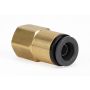 Air Lift Straight Female - 1/4in FNPT X 3/8in PTC - DOT - SMC# KV2F11-35