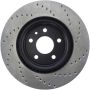 Stoptech 128.61102R Drilled Sport Brake Rotor
