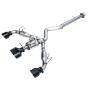 AWE Tuning 3020-53472 2023+ Toyota GR Corolla Track Edition Exhaust - Diamond Black Tips