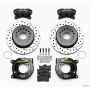 Wilwood 140-7141-D Forged Dynalite P/S Park Brake Kit Drilled Chevy 12 Bolt w/ C-Clips