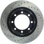 Stoptech 127.65012L Slotted & Drilled Sport Brake Rotor