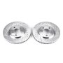 PowerStop AR8341XPR PowerStop Evolution Performance Drilled, Slotted & Plated Brake Rotor Pair