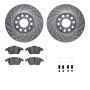 Dynamic Friction 7612-74033 Rotor Kit