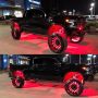 Oracle Lighting 5818-333 Bluetooth + RF ColorSHIFT Underbody Wheel Well Rock Light Kit - 4 PCS