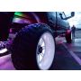 Oracle Lighting 5819-333 Bluetooth + RF ColorSHIFT Underbody Wheel Well Rock Light Kit - 8 PCS