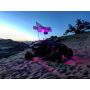 Oracle Lighting 5819-333 Bluetooth + RF ColorSHIFT Underbody Wheel Well Rock Light Kit - 8 PCS