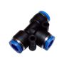 Kleinn Air Horns 53140P Kleinn 1/4In OD Push-to-Connect Tubing Connector (3x)