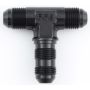 Fragola -12AN Bulkhead Tee - Black
