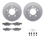 Dynamic Friction 4512-40093 Rotor Kit