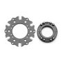 Wilwood 270-12634 Hub Kit-Splined Midget Axle Clamp-Dynamic 6 x 5.50 BC w/ T-Nuts (GEN II)