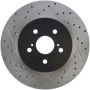 StopTech 04 Lexus RX330 SportStop Slotted & Drilled Right Rear Rotor