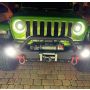 Oracle Lighting 5839-023 Oculus Switchback Bi-LED Projector Headlights -Jeep Wrangler JL/Gladiator JT