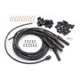 EDELBROCK EDE22700 Max Fire Plug Wire Set w/Str Flex Boots Black