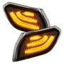 Oracle Lighting 5853-504 ORACLE Lighting Jeep Wrangler JL/Gladiator JT Smoked Lens LED Front Sidemarkers