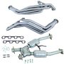 BBK 15192 94-95 Ford Mustang 5.0L 1-5/8 Long Tube Headers w/High Flow Catted X-Pipe (Ti Ceramic)