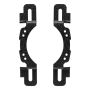 Oracle Lighting 5857-504 ORACLE Lighting LED Fog Light Adapter Brackets for Steel Bumper Wrangler