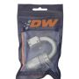 #8 180-Deg Hose End PTFE Series