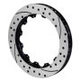Wilwood 160-13358-BK Rotor-SRP48 SPC-37-RH-BLK-Drill 12.88 x 1.00 - 12 on 8.75in