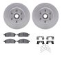 Dynamic Friction 4412-54046 Rotor Kit
