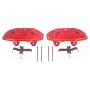PowerStop S1399 Red Powder Coated Calipers