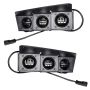 Oracle Lighting 5890-001 ORACLE Lighting 2021-2024 Ford Bronco Triple LED Fog Light Kit for Steel Bumper