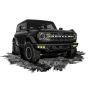 Oracle Lighting 5890-006 ORACLE Lighting 2021-2024 Ford Bronco Triple LED Fog Light Kit for Steel Bumper