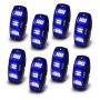 Oracle Lighting 5895-339-8 ColorSHIFT RGB+W Underbody Wheel Well Rock Light Kit (8 PCS)