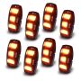 Oracle Lighting 5895-339-8 ColorSHIFT RGB+W Underbody Wheel Well Rock Light Kit (8 PCS)